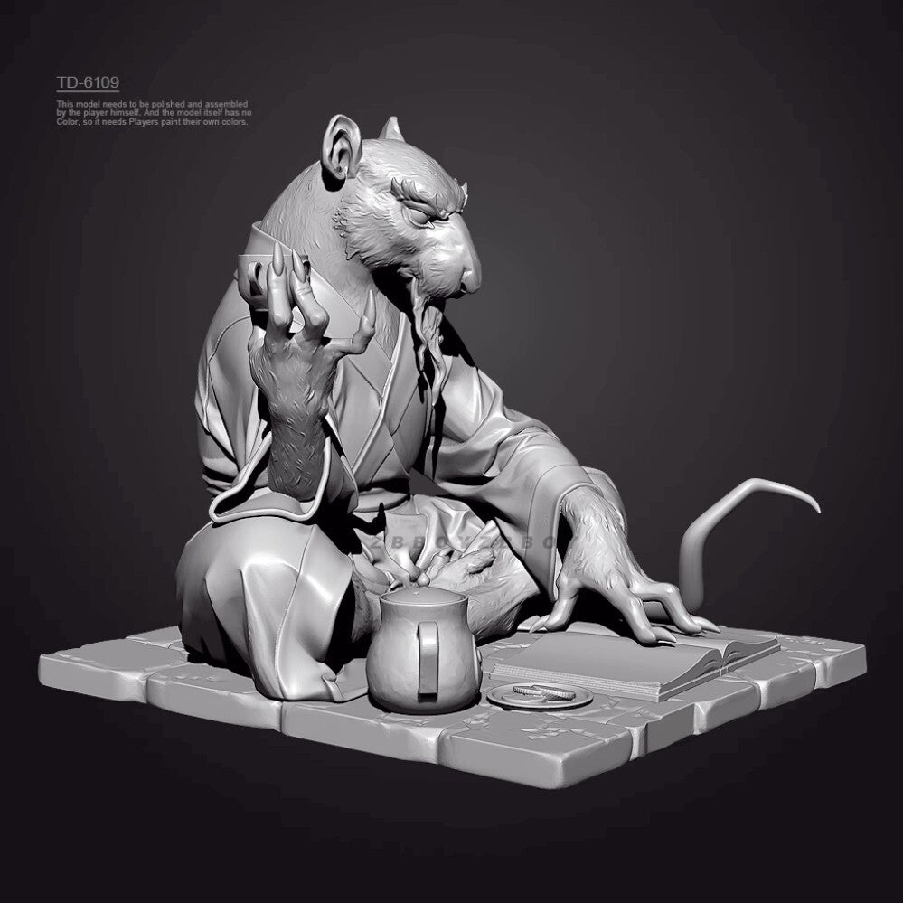 1/24 resin figure model kit Theater Adventure Series - Master Mouse 3D printing