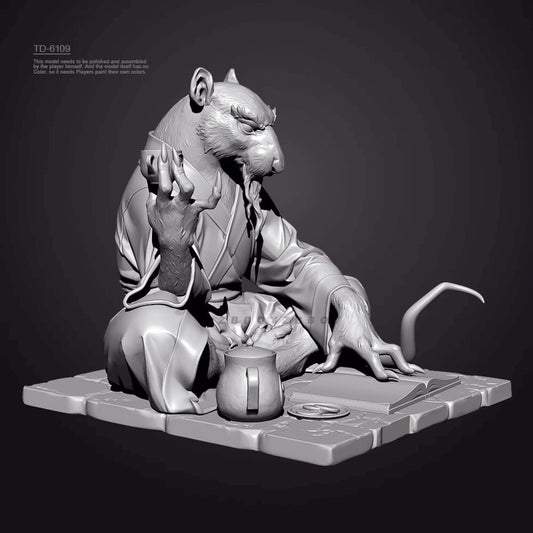 1/24 resin figure model kit Theater Adventure Series - Master Mouse 3D printing