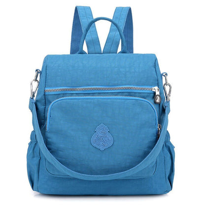 Fashion Women Backpack School Bags Nylon Cloth Waterproof Backpack Large Bookbag