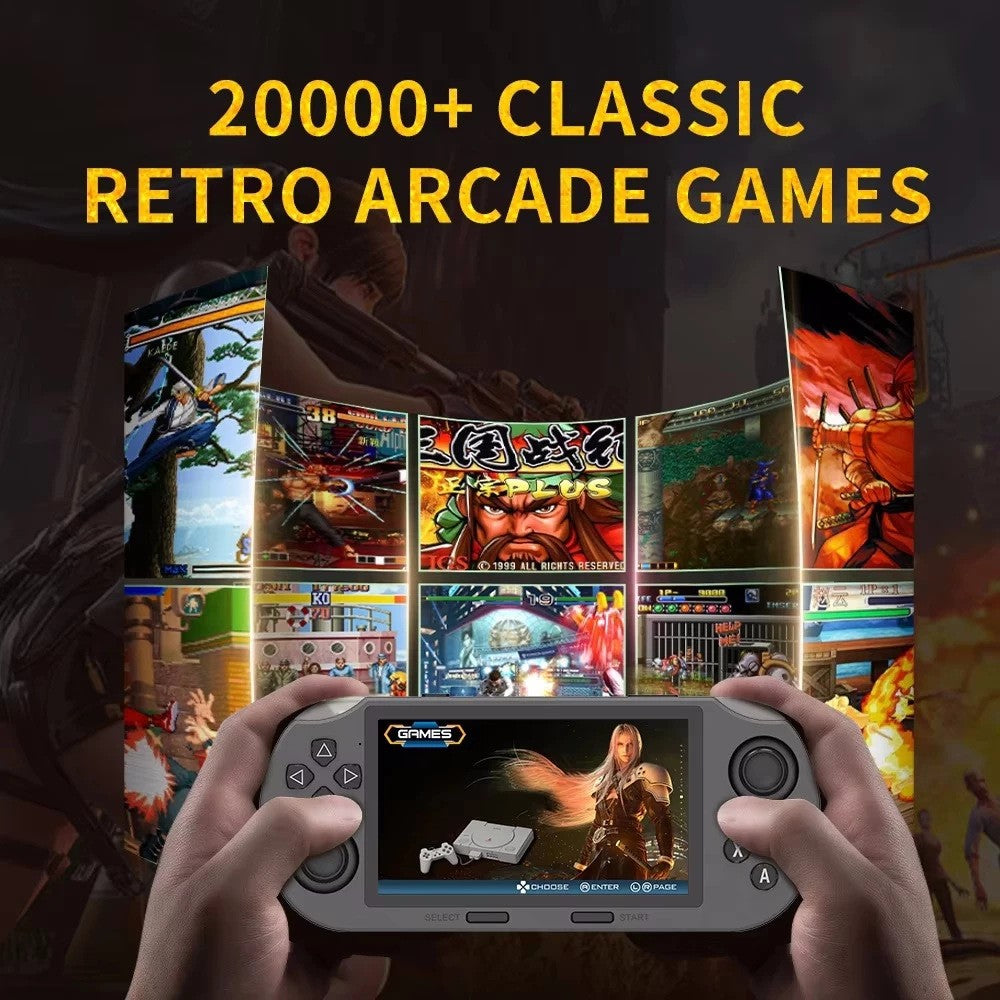 New Upgraded SF3000 Retro Handheld Game Console, 128GB Mini Video Game