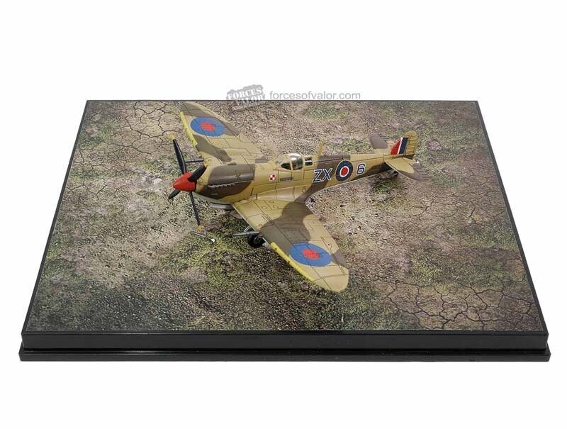 1:72 FOV RCAF Mk.IX Tunisia 1943 Fighter Plane Diecast Military Aircraft Model