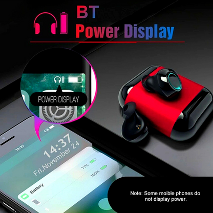 Audifonos Bluetooth 5.0 Inalambricos Auriculares Para Telefono Con Caja De Carga