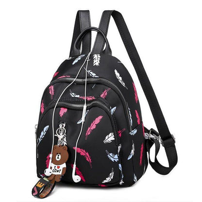 Women Backpack Small Rucksack Oxford School Shoulder Bags Waterproof Backpacks