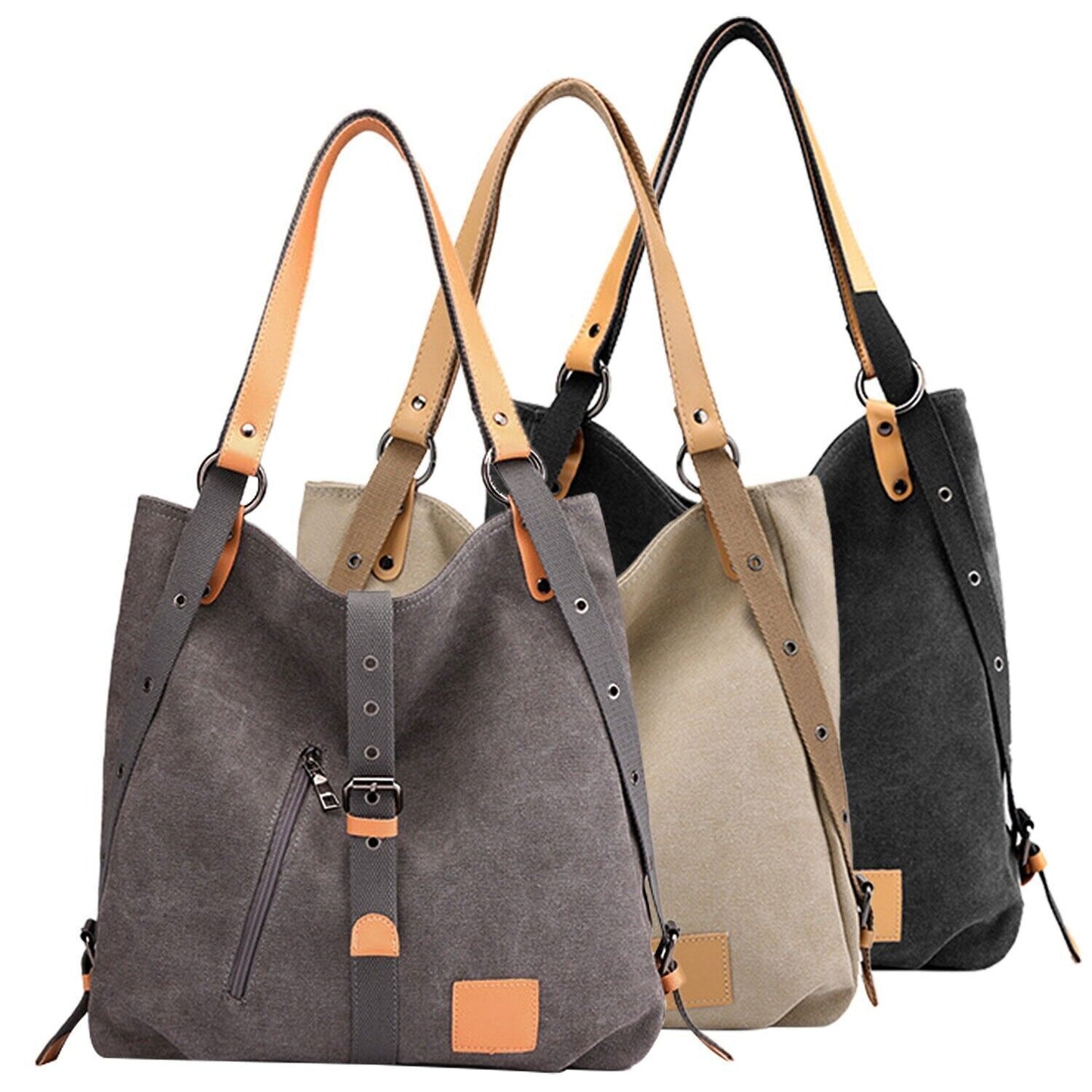 Women Handbag Shoulder Bag Lady Tote Purse Canvas Backpack Girl Fashion Bag Gift