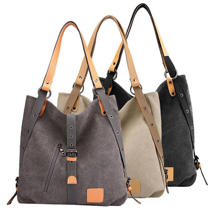Women Handbag Shoulder Bag Lady Tote Purse Canvas Backpack Girl Fashion Bag Gift