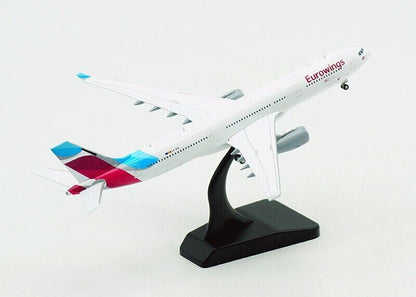 1:400 JC WINGS Eurowings AIRBUS A330-200 Passenger Airplane Diecast Plane Model
