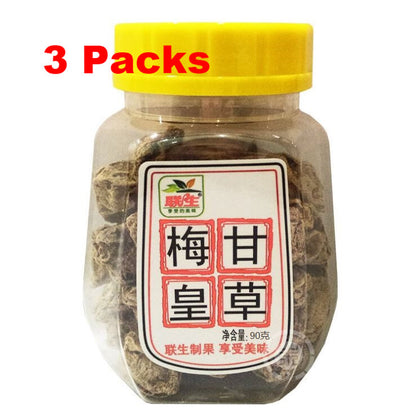 Chinese Specialty: Plum Sour & Sweet Fruit Snack. 3 Preserved & Dried.