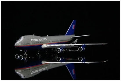 1:400 Phoenix UNITED AIRLINES BOEING 747-200 Passenger Airplane Diecast Model