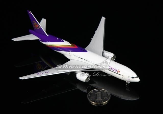 1:400 Phoenix THAI BOEING 777-200ER Passenger Airplane Diecast Aircraft Model