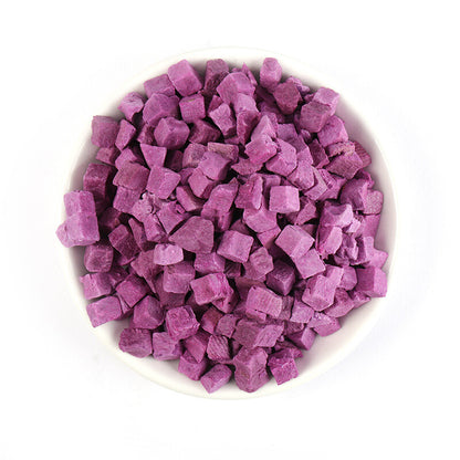 250g/500g Natural Freeze-Dried Purple Sweet Potatoes - Freeze-Dried Vegetable