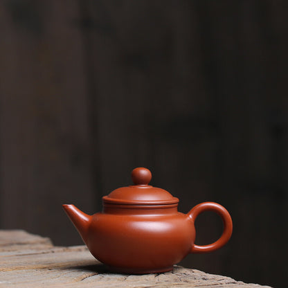 90ml Yixing Zisha Pottery Tea Pot Zhu Clay Handmade Pot Level Teapot Teakettle