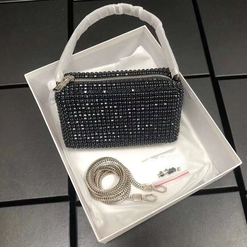 Hobo Bag Women Handbag Shoudler Handbag Hobos Rhinestone Handbag Lady Shiny