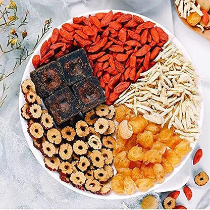 Brown Sugar Ginger and Jujube Tea Red Dates,Goji, Longan 460g Box