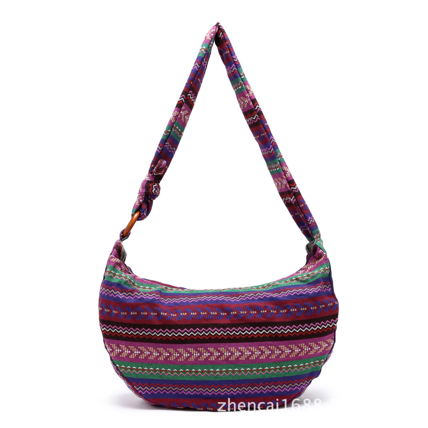 SALE Thai Hippie Boho Hobo Sling Shoulder Crossbody Bag Purse Ethnic Boho Lined