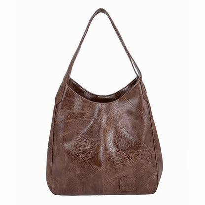 Womens Designer Leather Shoulder Bag Large Capacity Ladies Handbag Hobo Tote CA