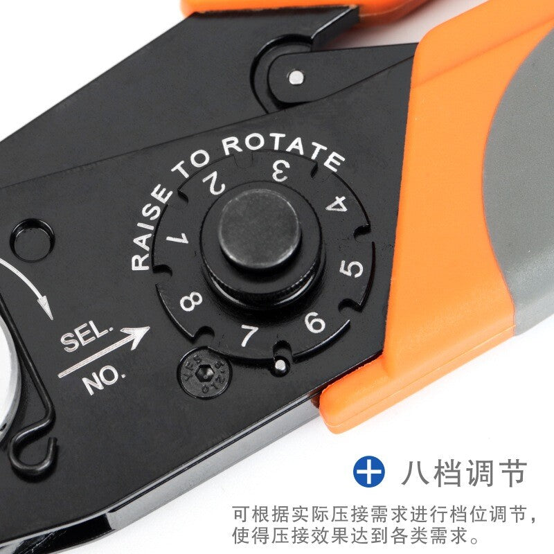 HD-3220A Crimping Tool W1 Aviation Plug Pin Cold Pressing Terminal 0.03-0.52mm2
