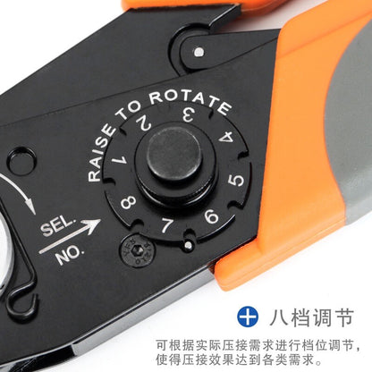 HD-3220A Crimping Tool W1 Aviation Plug Pin Cold Pressing Terminal 0.03-0.52mm2