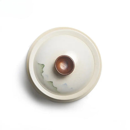 Chinese Gaiwan Ceramic Tea Bowl Creative Handmade Tea Infuser Household Tea Set