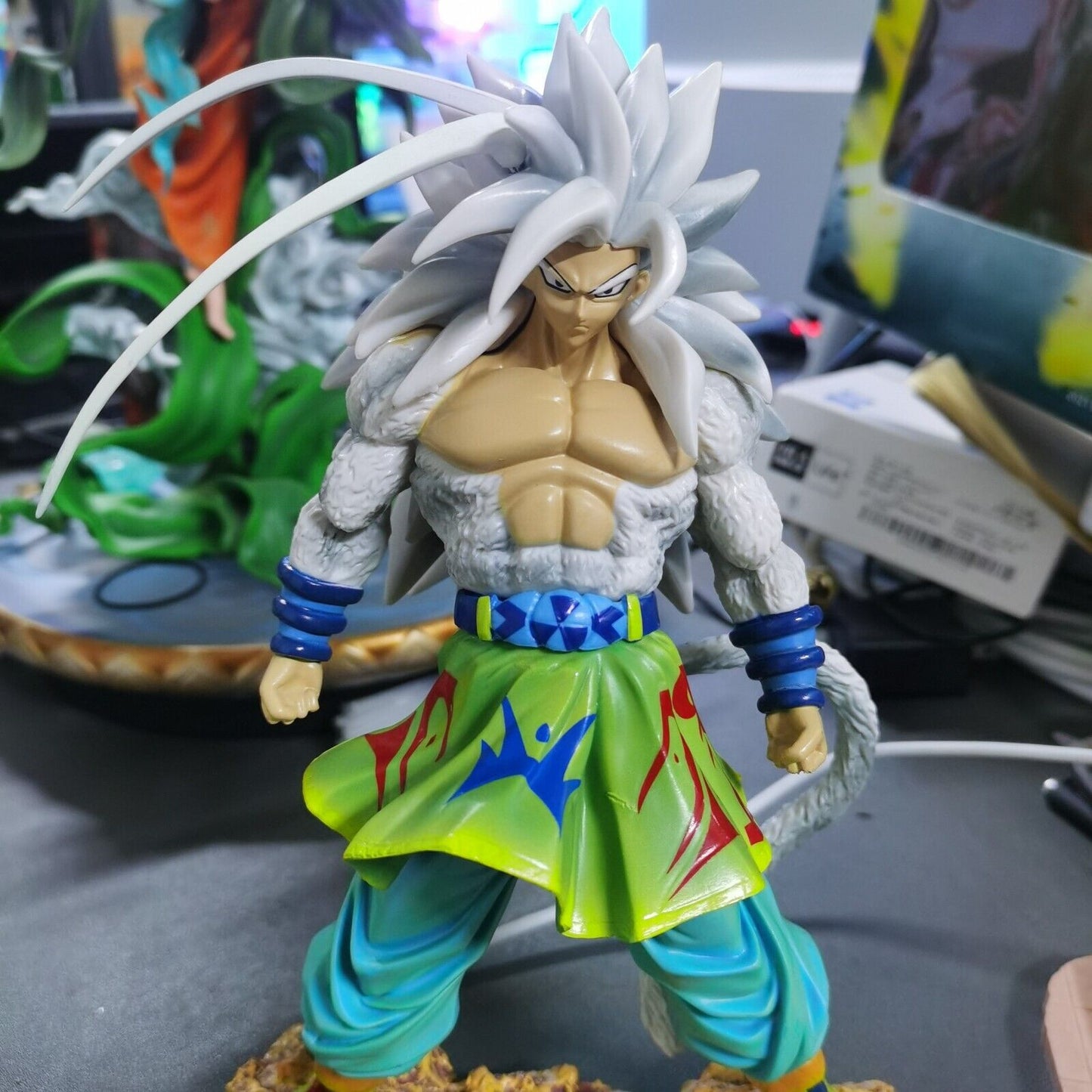 Anime Dragon Ball Super Saiyan Five Son Goku PVC Action Figure Model Toy Statue