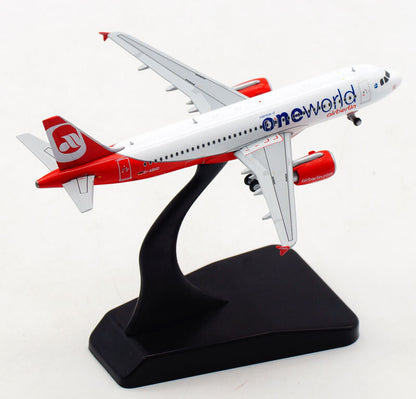 JC Wings AIR BERLIN ONE WORLD AIRBUS A320 D-ABHO 1/400 diecast model aircraft