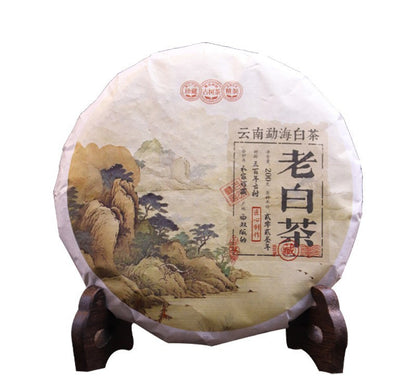 1000g 2023 White Tea Cake Menghai Tea Yunnan Pu'er Tea Aged White Tea Sweet