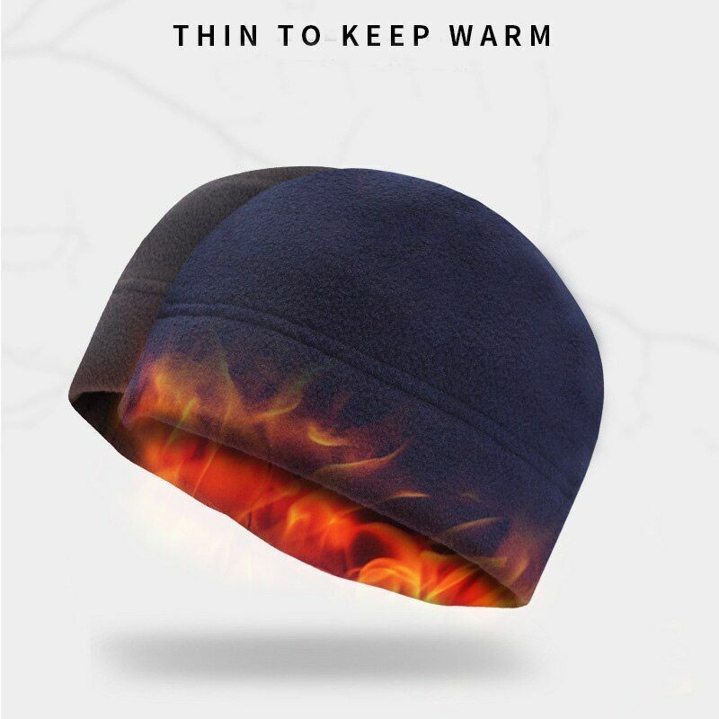 Winter Warm Fleece Hat Outdoor Skiing Hiking Cap Camping Hunting Thermal Cycling