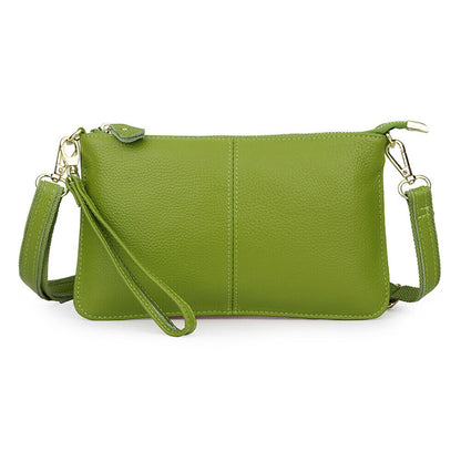 Women Genuine Leather Clutch Messenger Handbag Crossbody Shoulder Bag Purse