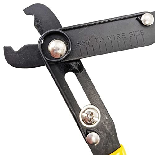 3 Pack 5" Wire Stripper & Cutter w\ Self Opening Cushion Grip Handles