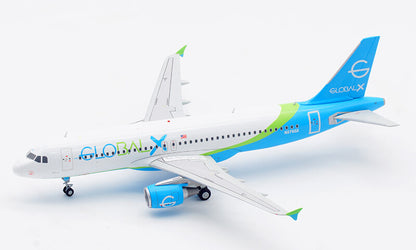 1:200 JC Wings GLOBALX AIRBUS A320 Passenger Airplane Diecast Aircraft Model