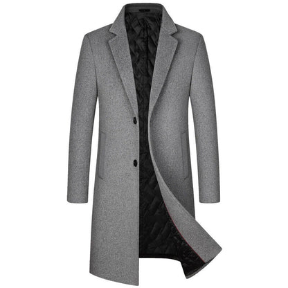 2023 Winter Wool Coat Men Trench Coat Men Wool Coats Jackets