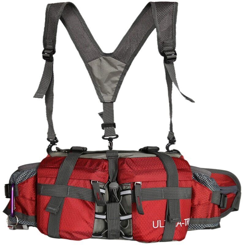 Outdoor Sports Waist Bag Waterproof Multifunctional Hiking Cycling Backpack