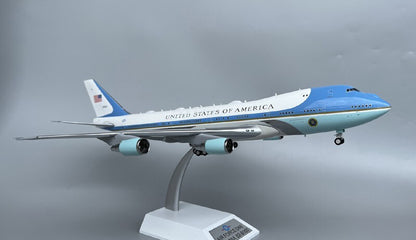 INFLIGHT USAF Air Force One FOR BOEING 747-200 VC-25A 28000 1/200 Aircraft Model