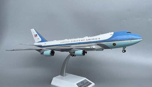 INFLIGHT USAF Air Force One FOR BOEING 747-200 VC-25A 28000 1/200 Aircraft Model