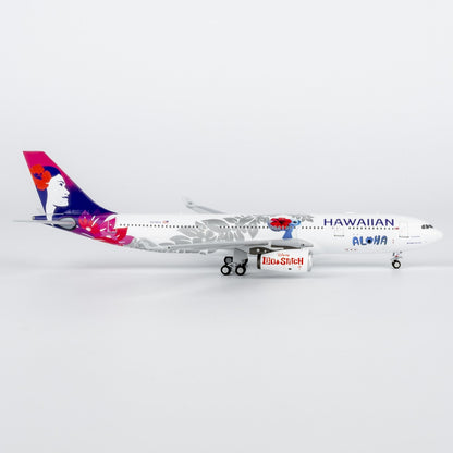 1:400 NGmodels Hawaiian Airlines Airbus A330-200 Airplane Diecast Plane Model