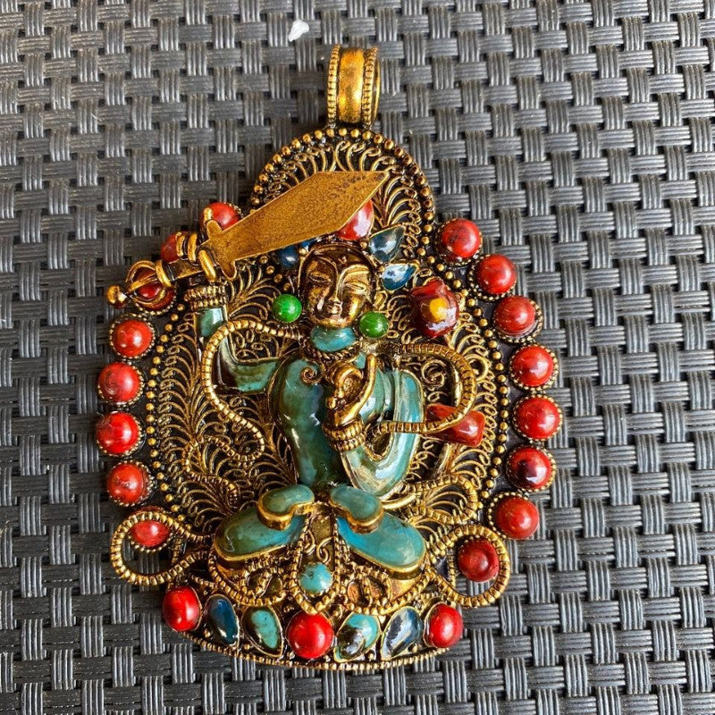 Buddhist Supplies Buddha Statue Nepalese Handmade Bodyguard Buddha Pendant Brand