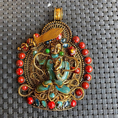 Buddhist Supplies Buddha Statue Nepalese Handmade Bodyguard Buddha Pendant Brand