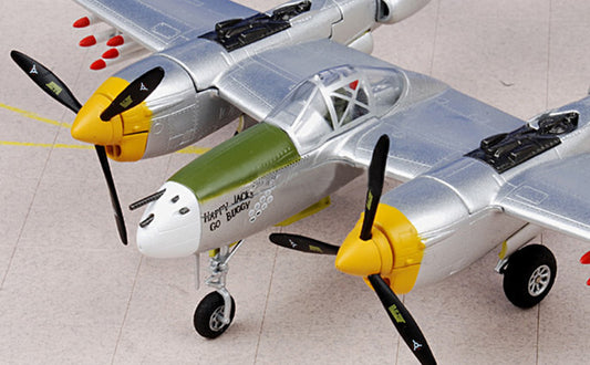 Witty Lockheed P-38J Lightning USAAF 20th FG 79th FS 1/72 diecast plane model