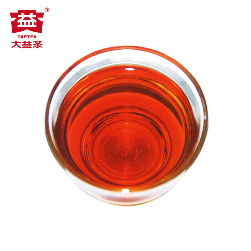 7572 Menghai Dayi Puer Tea Ripe Cake Yunnan Pu'er TAETEA Pu-erh China 2008,357g