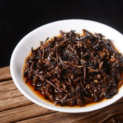 2023 YUNNAN LAOTONGZHI PU'ER TEA First Grade Haiwan Ripe Puer Loose Tea 250g Box
