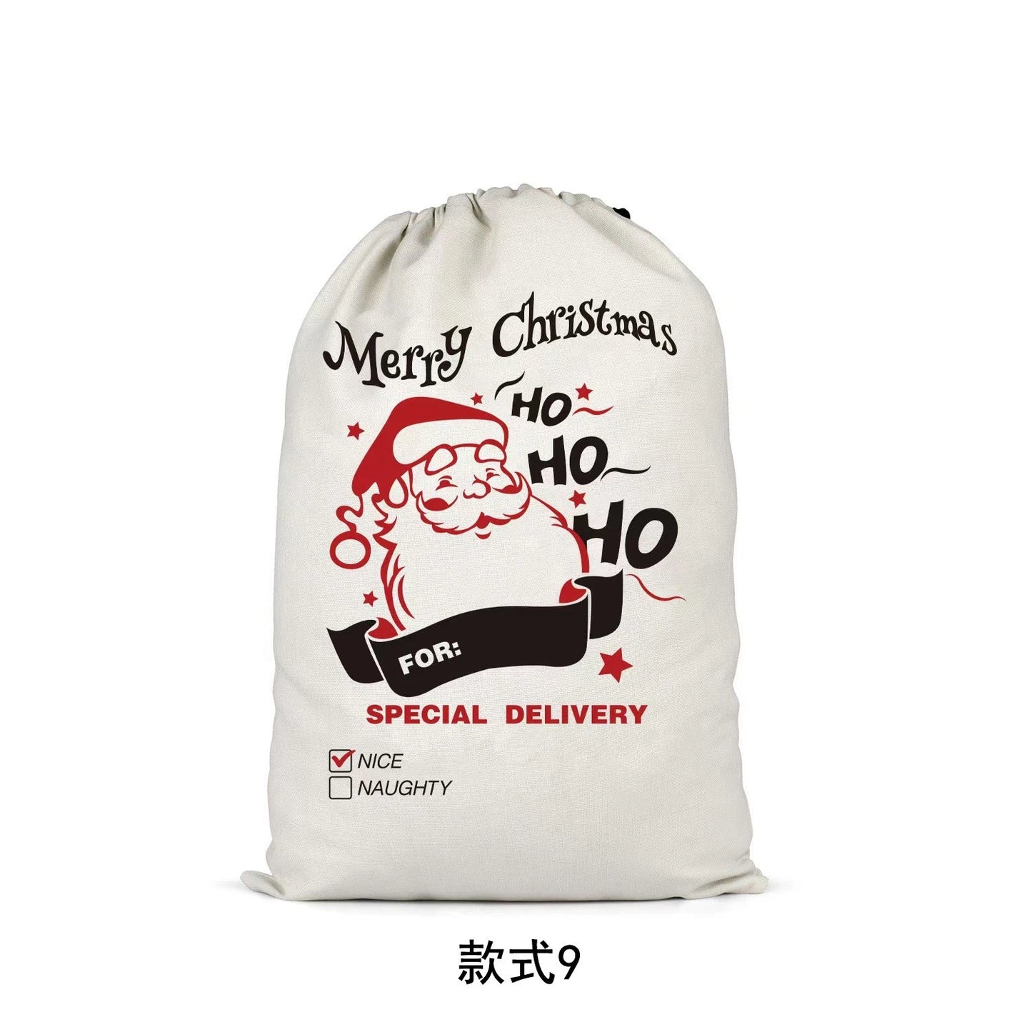 Christmas Santa Claus Bag Gift Gift Bag 19.5inx27.5in Large Scall Christmas Bag