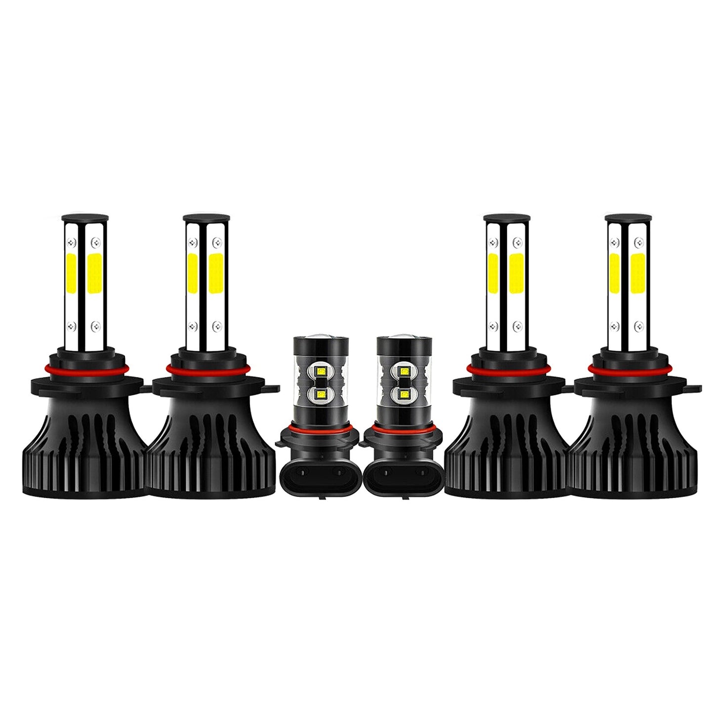 New For Chevy Silverado 1500 2500 HD 03-05 06 LED Headlights Fog Lights Bulbs