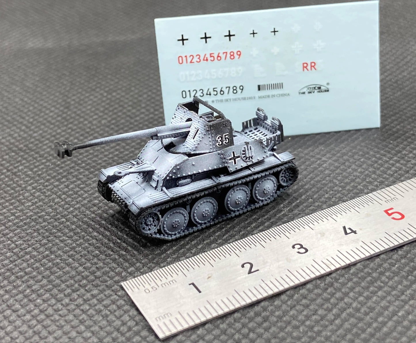 1/144 Small Scale Weasel A068/A069/A070/A071 Tank Destroyer Finished Model