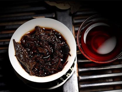 357g Yunnan Pu'er Tea Wishful Seven Sub Make Top Class Shu Tea-