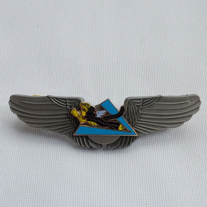 WWII AVG Chinese US Air Forces Flying Tigers Badge Pilot Wings Insignia Pin