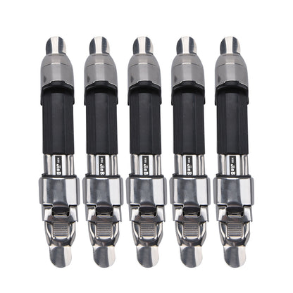 5PCS/Set Stainless Steel Adjustable Plate Reel Seats Fishing Rod Building