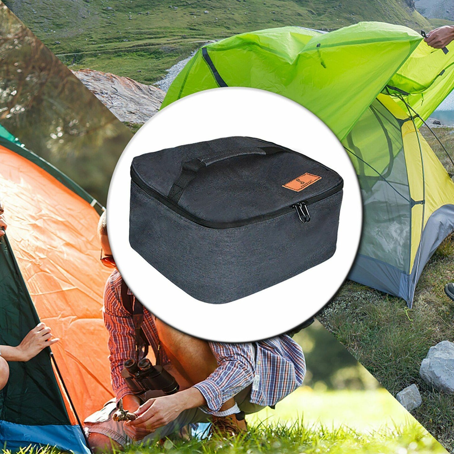 Waterproof Storage Bag Portable Camping Cookware Outdoor Organizer Picnic Hiking