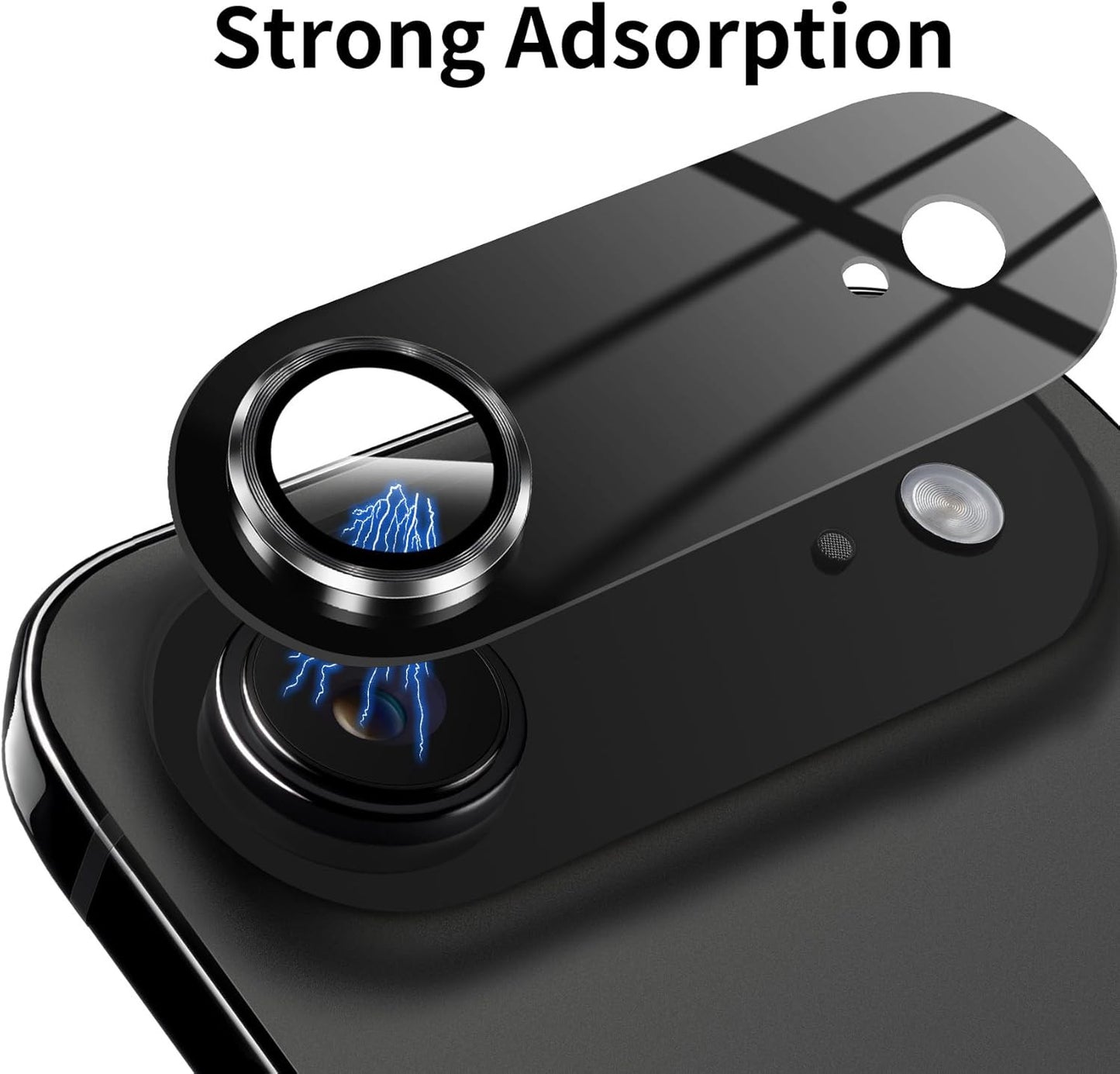Compatible with Iphone Air Camera Lens Protector, Metal 9H Tempered Glass anti S