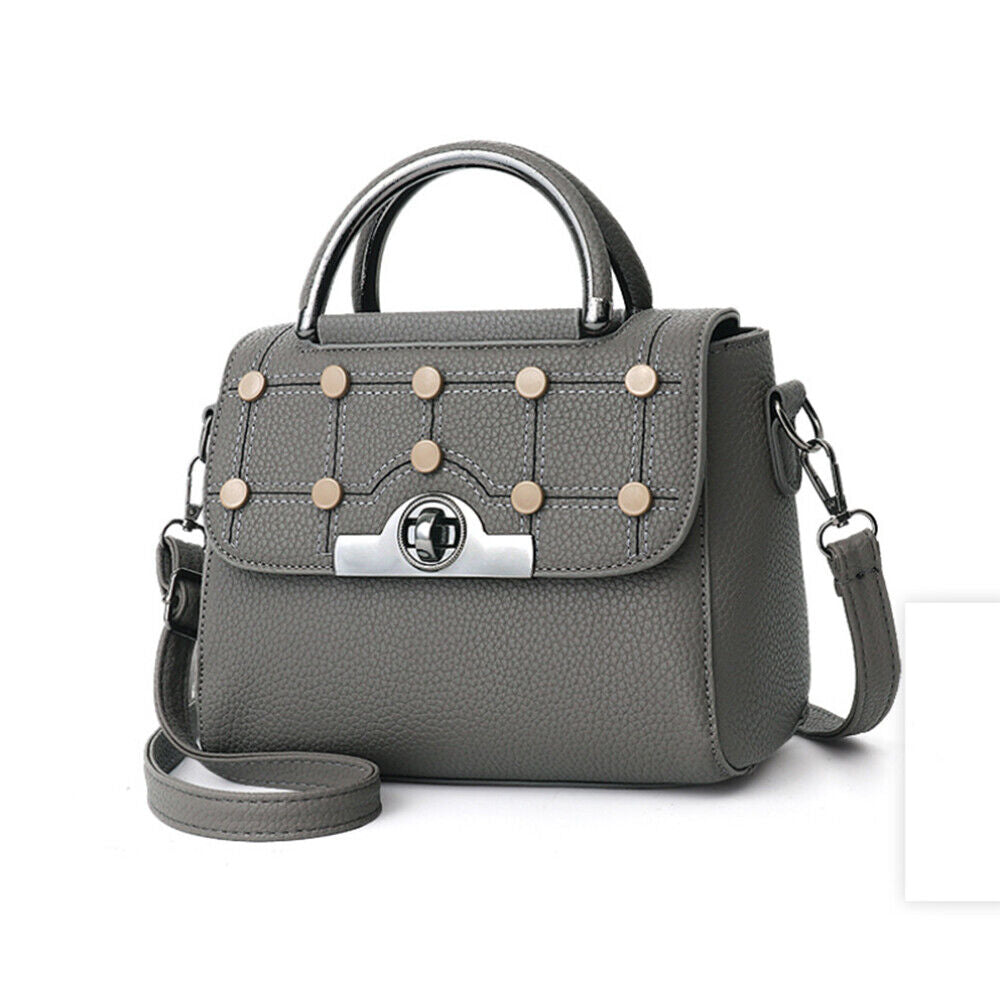 New Women's Ladies Shoulder Bag Faux Leather Handbags Cross Body Tote Bag Purse