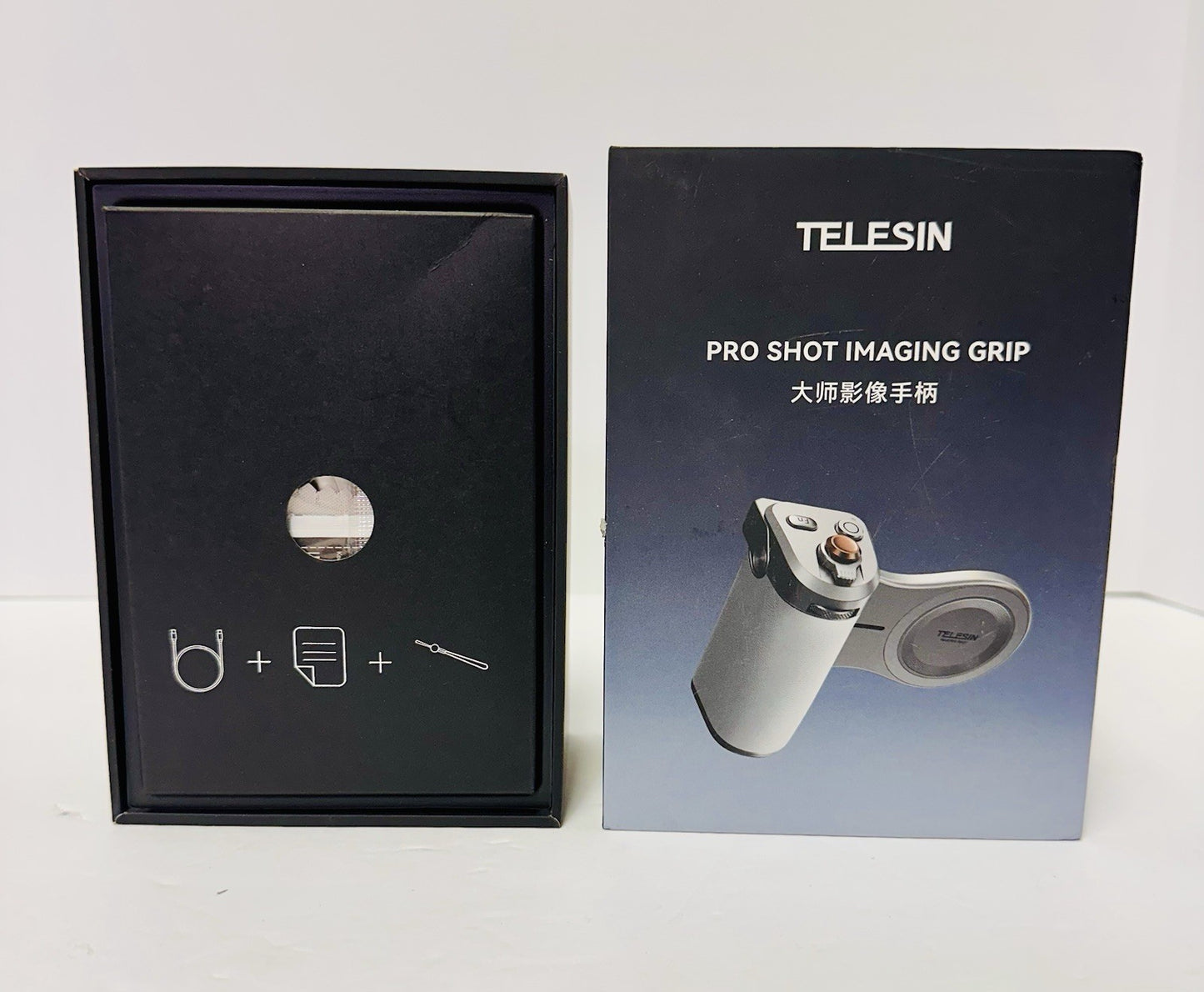 TELESIN Magnetic Imaging Master Grip, Ergonomic DSLR-Style with 3200mAh Battery