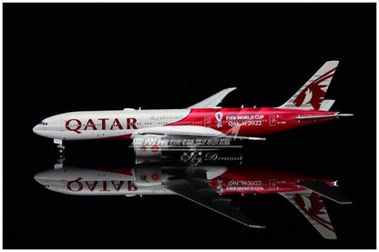 1:400 JC Wings QATAR BOEING 777-200LR Passenger Airplane Diecast Aircraft Model